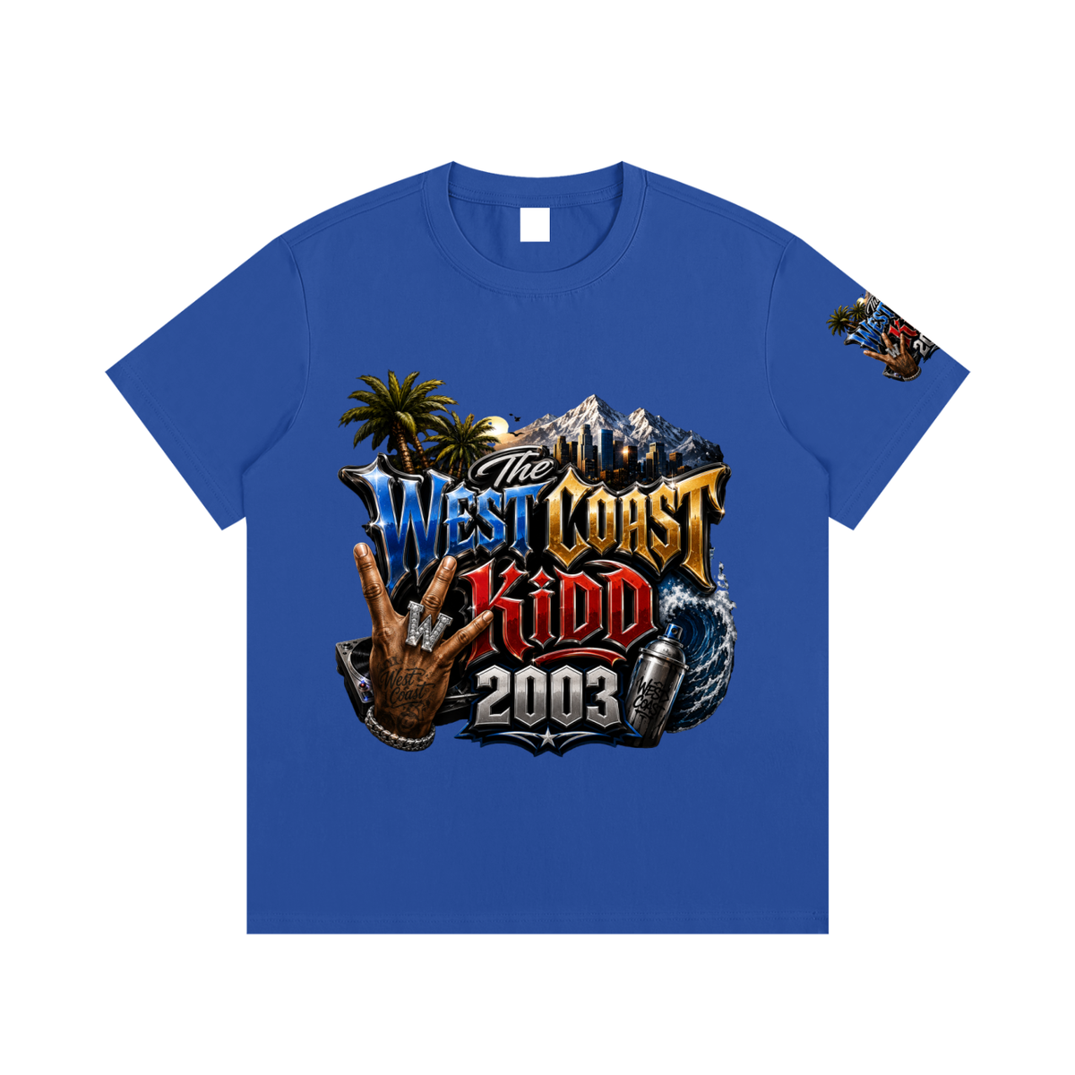 Allurah West Coast Kid Essential Cotton T-Shirt