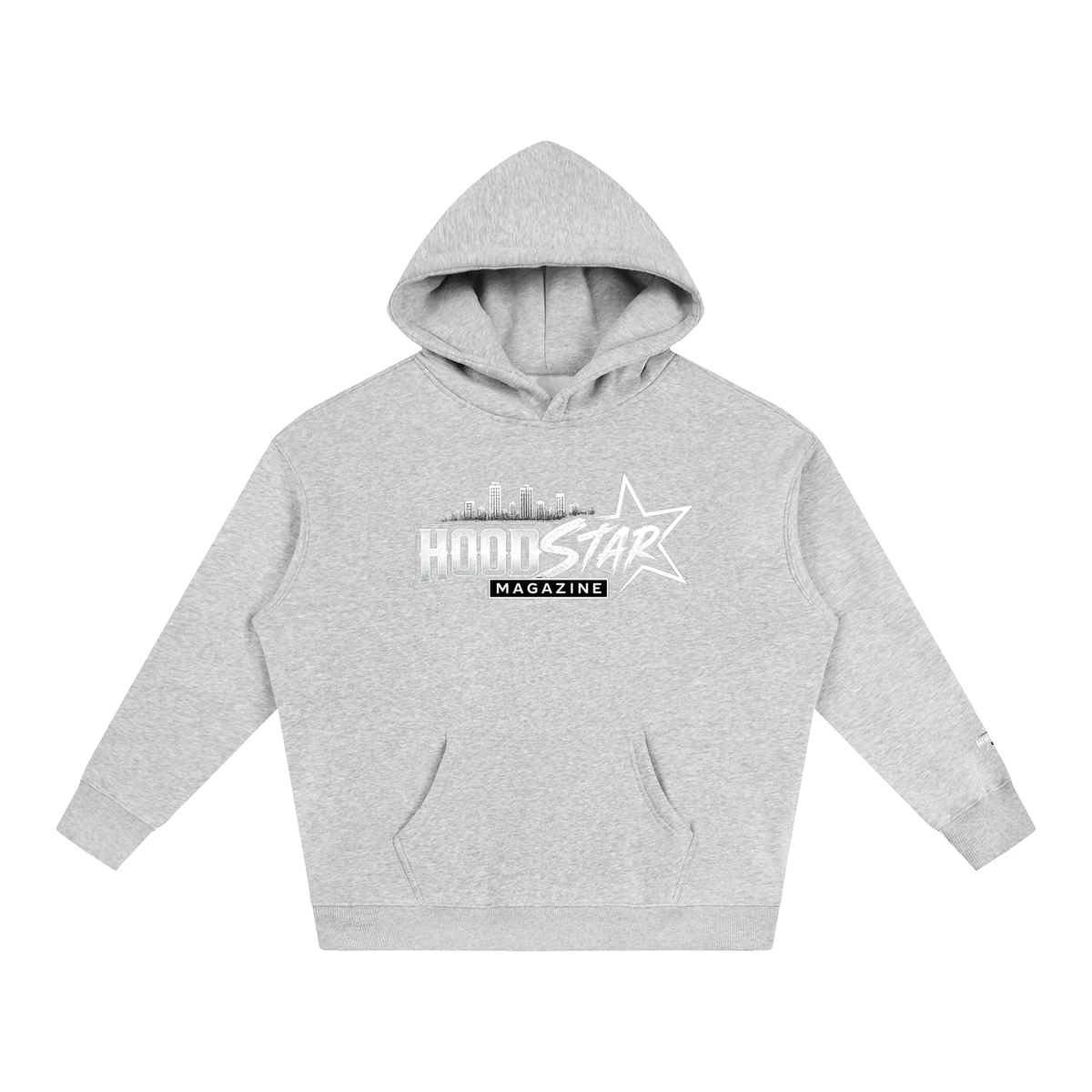 Hood Star Magazine Oversized Fleece Hoodie by Allurah Clothing — photo 13 of 20