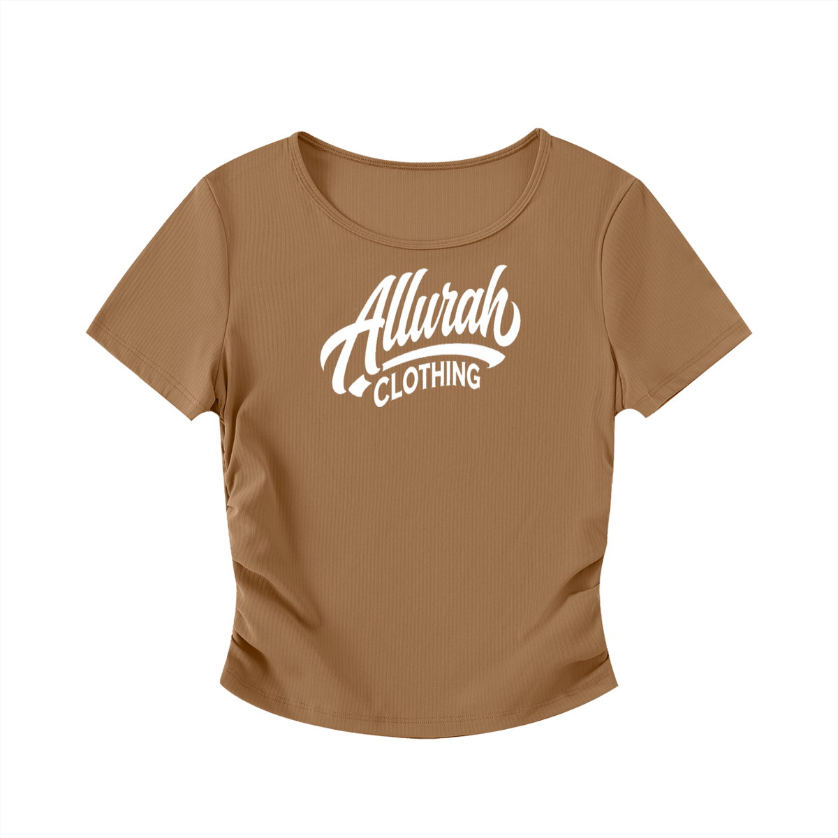Ruched Bodycon Crop Top by Allurah Clothing — photo 4 of 4