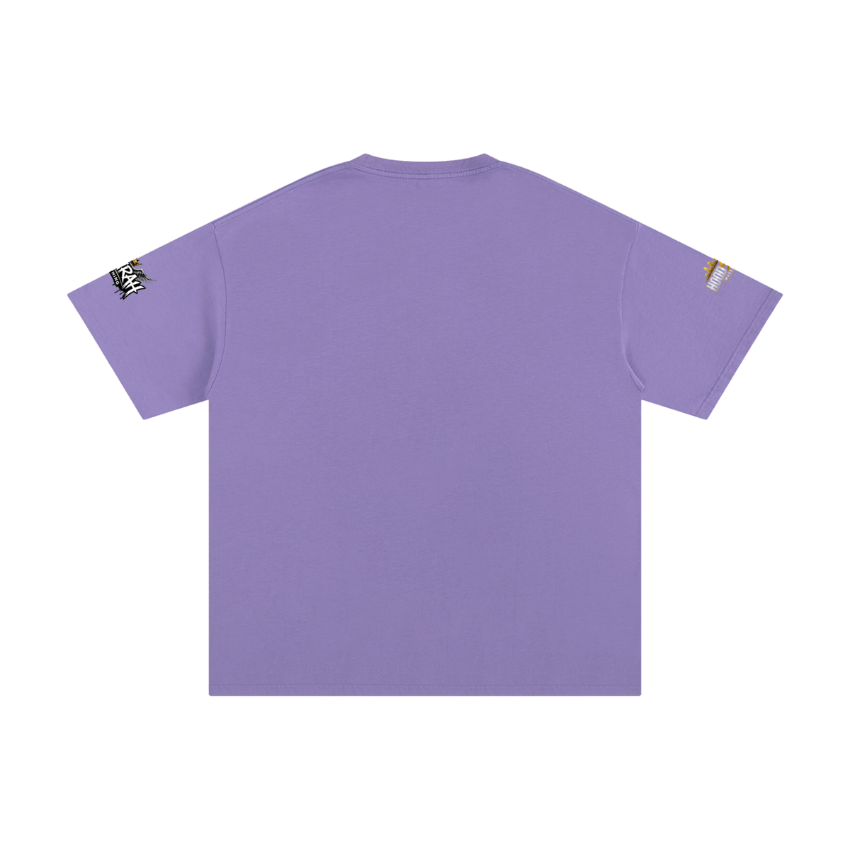 Allurah Black Hollywood Unisex Pure Cotton T-Shirt