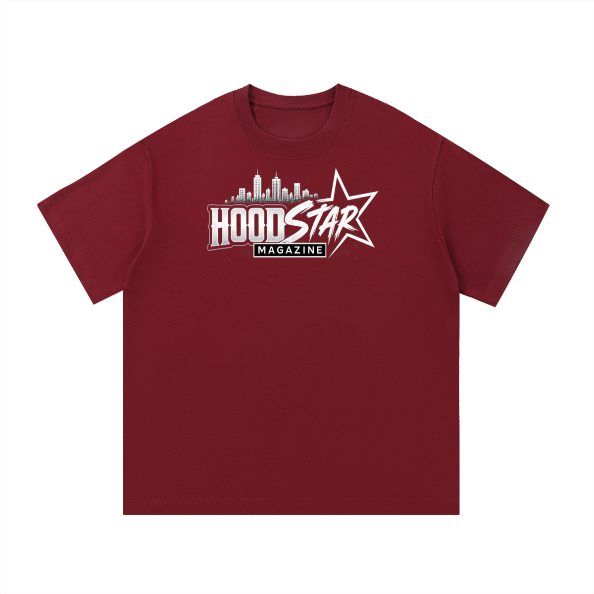 Hood Star Magazine Cotton T-Shirt by Allurah Clothing — photo 8 of 10