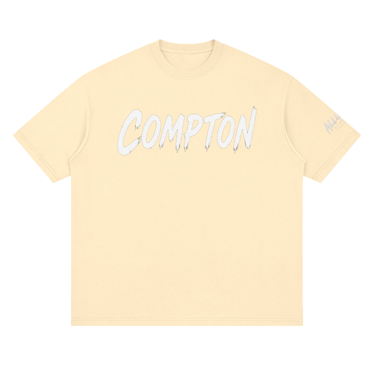 Compton Streetwear Drop Shoulder Tee by Allurah Clothing — photo 5 of 20
