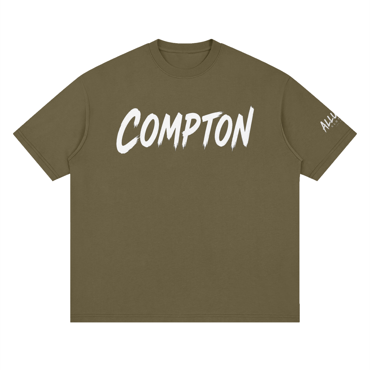 Compton Streetwear Drop Shoulder Tee by Allurah Clothing — photo 15 of 20