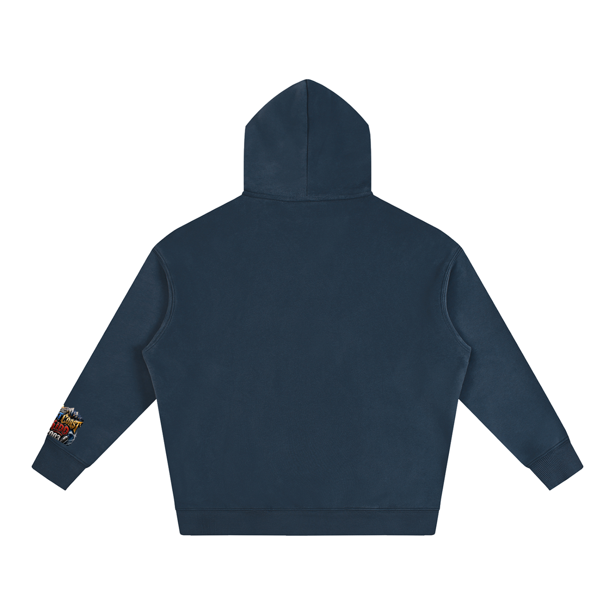 Allurah West Coast Kid Oversize Fleeced Hoodie